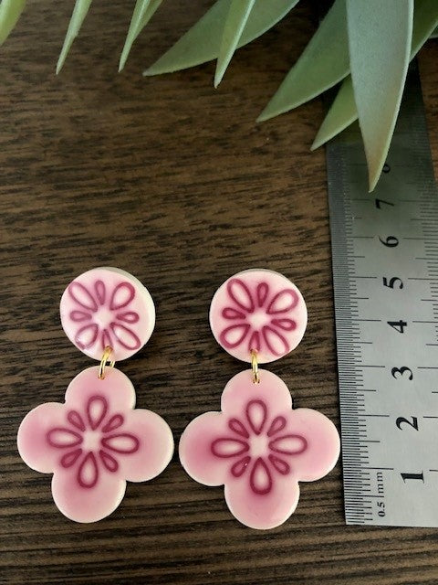 Flower Drops - Pink